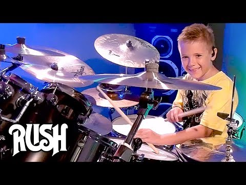 THE SPIRIT OF RADIO - RUSH (7 year old Drummer)