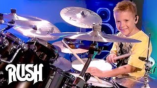 THE SPIRIT OF RADIO - RUSH (7 year old Drummer)