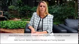 Advice from the Professionals- Seeking a position through a staffing company- Part 2!