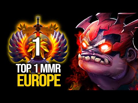 When Top 1 MMR EUROPE Plays Pudge | EG.Cr1t Pudge Pos4 | Pudge Official