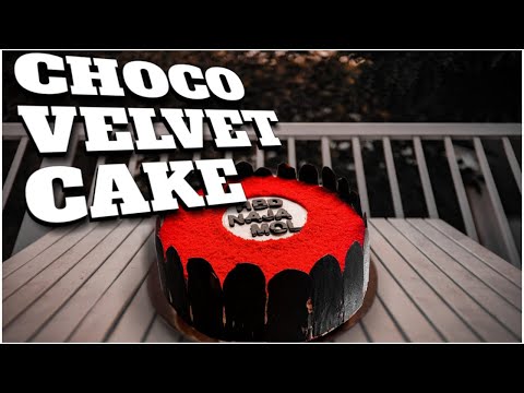 Choco-velvet cake receipe || chocolate & Red velvet flavours