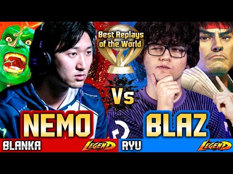 🔥 SF6 Ryu (BLAZ in JAPAN 🔥vs NEMO) Blanka ▰ Street Fighter 6 Gameplay High Level
