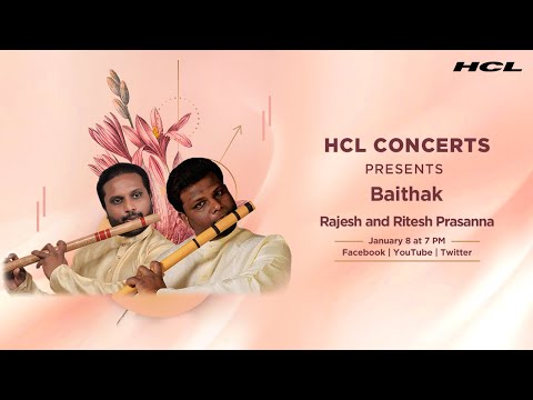 Rajesh and Ritesh Prasanna | HCL Concerts presents Baithak - Episode 41
