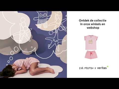 Eva Mouton - Slaapkleding -  exclusieve kindercollectie voor Veritas