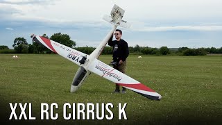 Very Fast! German Champion Pilot Mario Müller Shows Fast Flight Maneuvers With A Giant RC Cirrus K