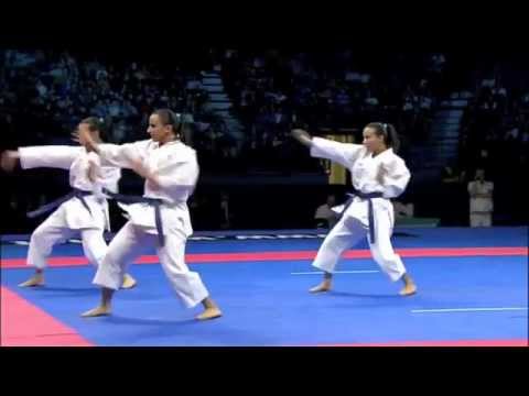 Karate Female Team Kata Bronze Medal - Serbia vs Italy - WKF World Championships Belgrade 2010 (2/2)