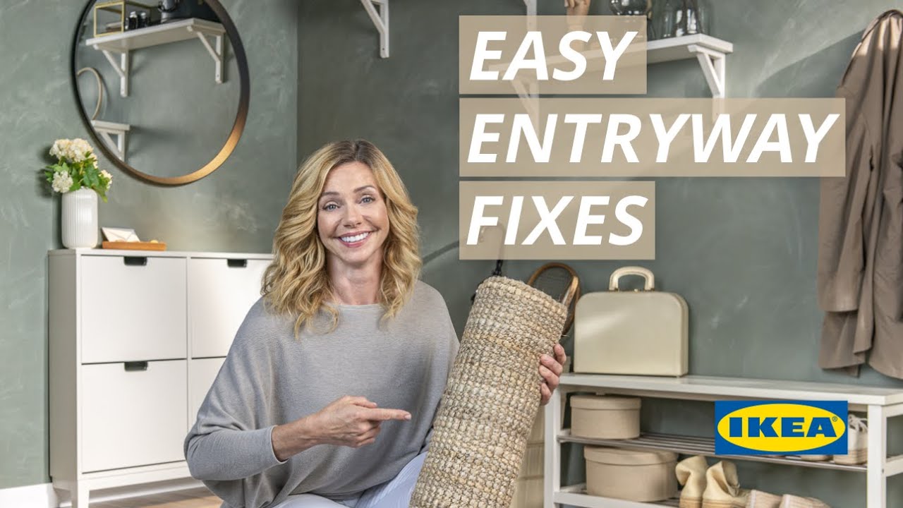 Watch video Episode 1: Easy Entryway Fixes | Swede Space Season 1 | IKEA Canada Now Episode 1: Easy Entryway Fixes | Swede Space Season 1 | IKEA Canada