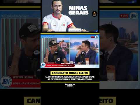 Cleitinho Azevedo Lidera Pesquisas para o Governo de Minas e Dispensa Uso de Verba Partidária