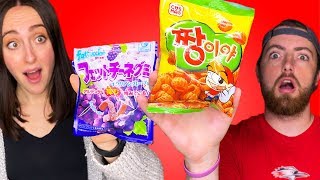 Taste Testing Asian Snacks From Amazon!