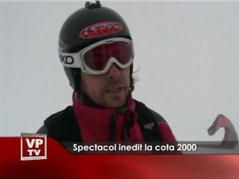 Spectacol inedit la Cota 2000