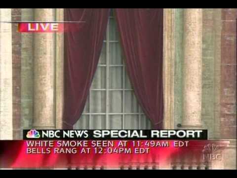 , title : 'NBC News Coverage of the Election of Pope Benedict XVI'