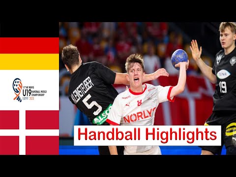 Germany Vs Denmark Semi Final Men's Youth U19 World Championship 2025
