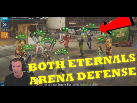 DO ETERNALS HOLD ON ARENA D?
