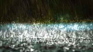 Rain Downpour on Tin Roof | Relaxation Sound for Sleep | White Noise 10 Hours