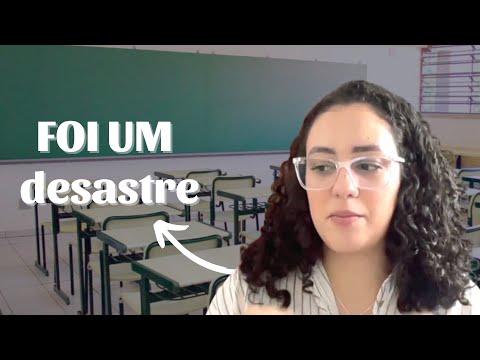 MEU PRIMEIRO DIA COMO PROFESSORA | Ensino Médio e Fundamental 2 | Experiência DOCENTE | Vida docente
