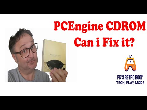 PC Engine CDROM repair 2025