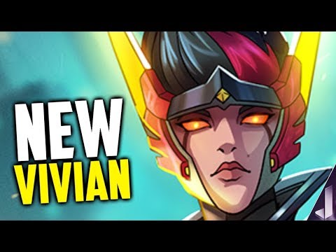 NEW VIVIAN IS EPIC! Paladins 2.03 PTS Gameplay Mine Build