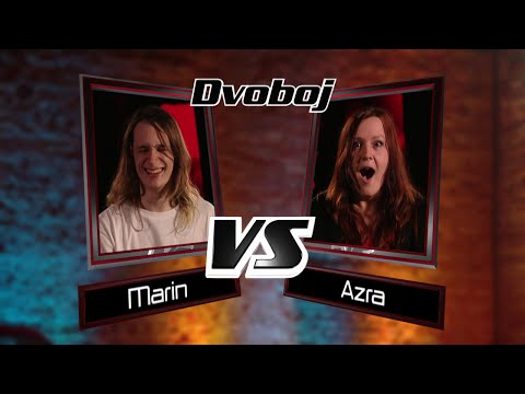 Marin vs. Azra: "One" - The Voice of Croatia - Season1 - Battle3