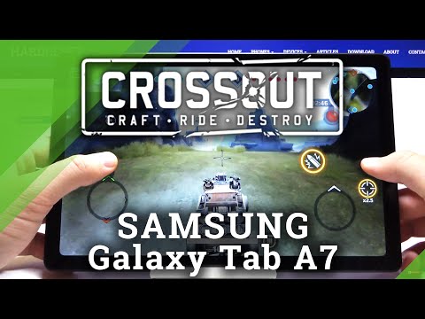 Crossout Mobile on SAMSUNG Galaxy TAB A7 - Android Game Review