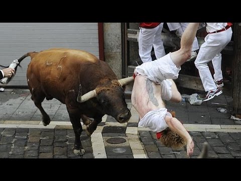 Tuesday July 7 2015 encierro Jandilla Pamplona