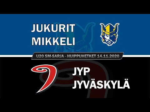 U20 SM-sarja Highlights | Jukurit U20 vs. JYP U20 | 14. Marras 2020