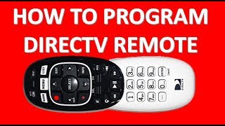 HOW TO PROGRAM DIRECTV REMOTE GENIE RECEIVER AND REMOTE TO TV Code 961