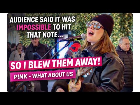 Pink What About Us Allie Sherlock Cover