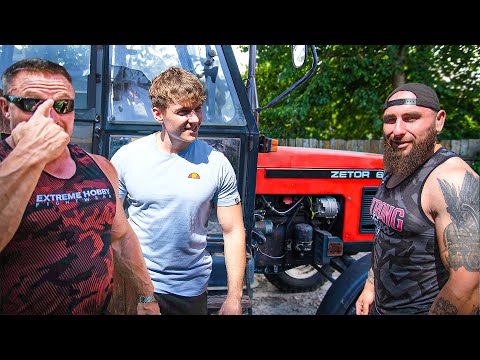 WK RECORD ATTEMPT ON AN EXCAVATOR AT ZETORO GYM