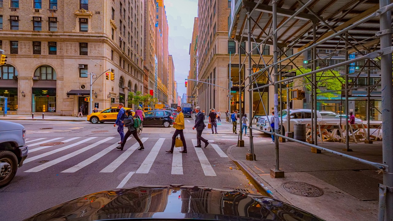 NYC Drive from Manhattan to Arverne in 4K | Real City Sounds Only