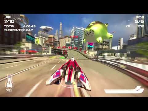WipEout Omega Collection - 2048 "Pilot Events" Campaign (A+ Challenge Event 5)
