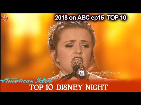 Maddie Poppe sings “The Bare Necessities” The Jungle Book Disney Night  American Idol 2018 Top 10