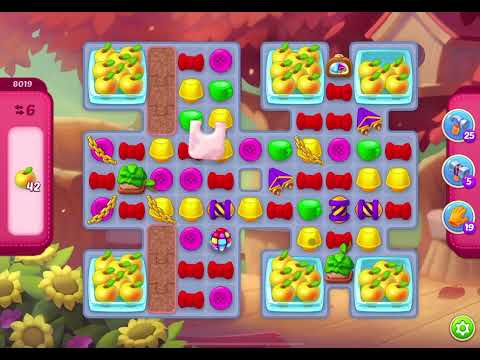 HomeScapes Level 8019 no boosters (13 moves)