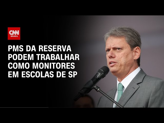 Justiça autoriza SP a contratar PMs para escolas | CNN ARENA