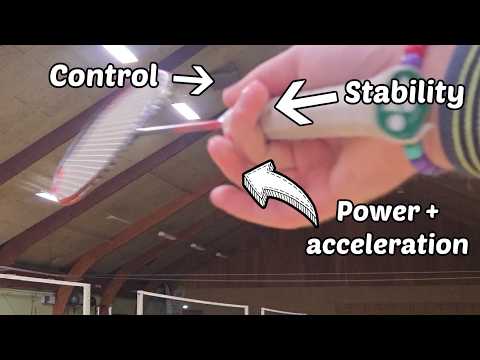 How to Hit Harder in Badminton – Relax Your Grip for More Power