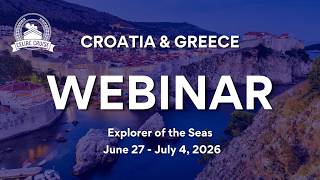 Croatia & Greece 2026 Celiac Cruise Webinar
