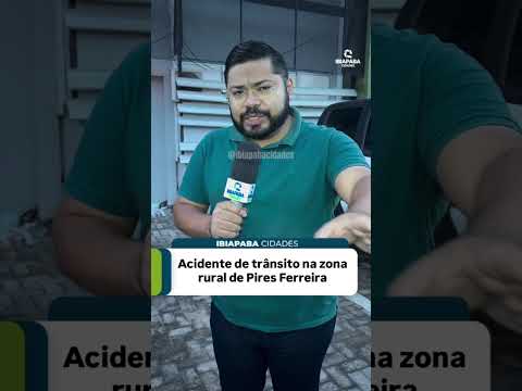 Ac1dente em Pires Ferreira #ceará; condutor de veículo é preso. #youtube #notícias #shortvideo #news