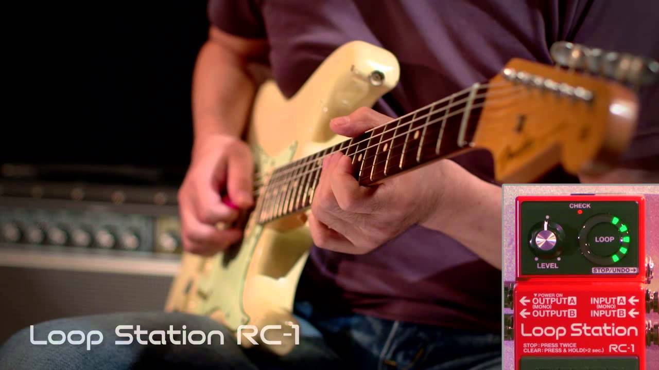 RC-1 Loop Station Demonstration [BOSS Sound Check] - YouTube