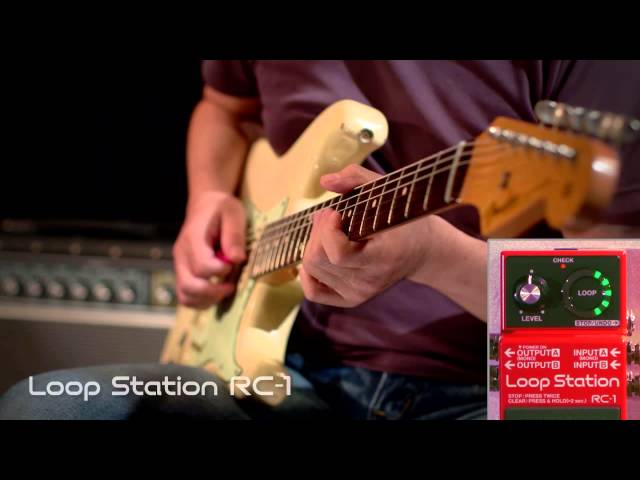 Vídeo relacionado con BOSS RC-1 Loop Station Pedaal | Industriestandaard Eenvoudige Looper voor Gitaar, Bas, Keyboards & Meer | 24-Segment LED Indicator | 12 Minuten Opnametijd