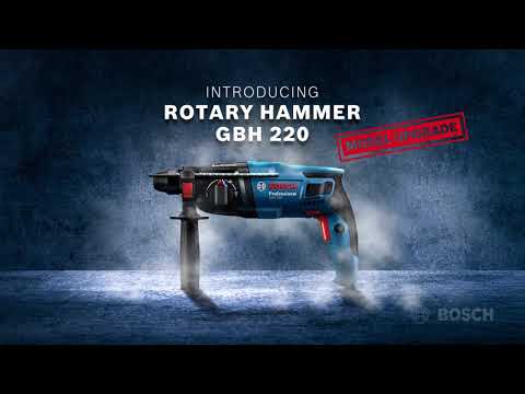 Bosch Professional GBH 220 Professional Rotary Hammer With SDS Plus| Upto 22mm Concrete Drilling