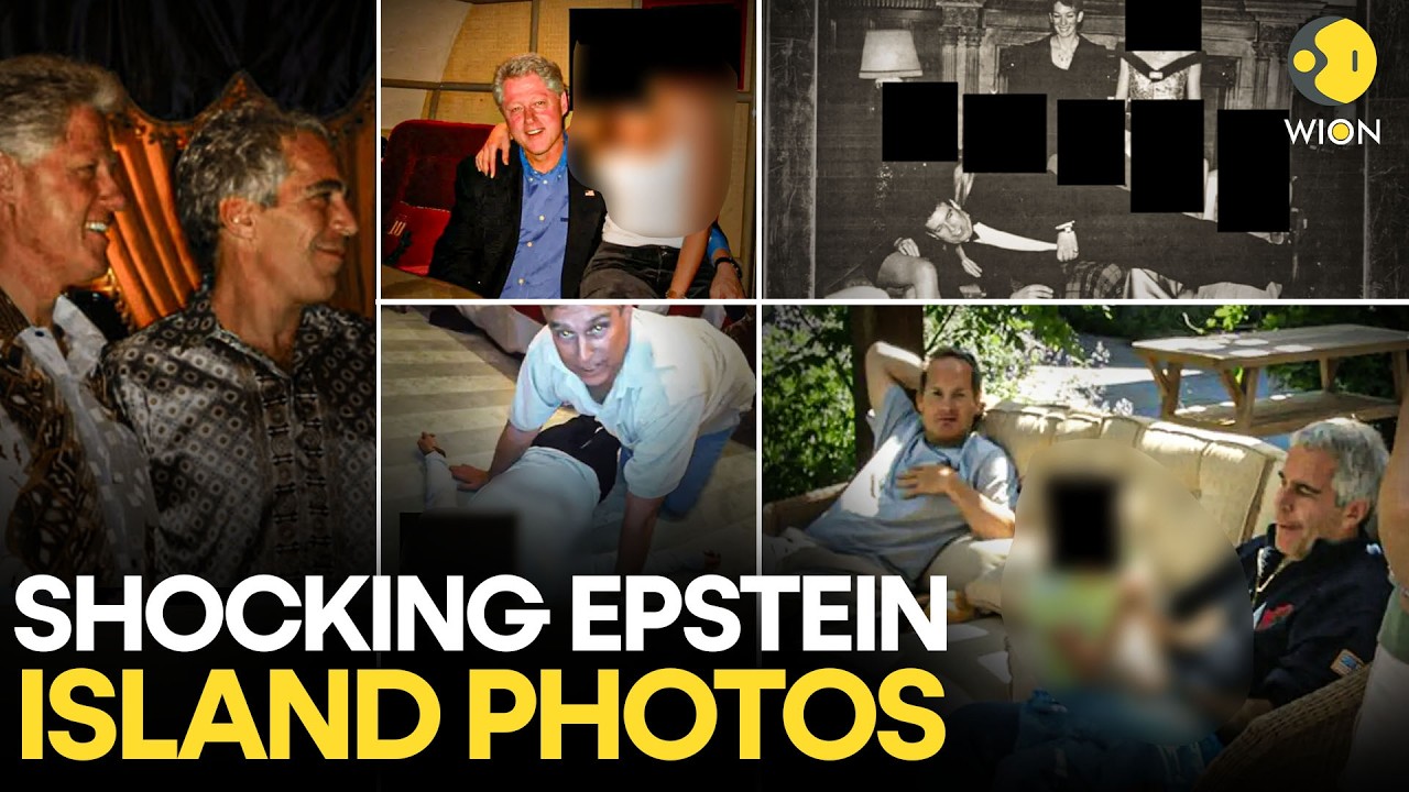 Epstein Files LIVE: Disturbing New Photos From Epstein Island Surface | Jeffrey Epstein | WION