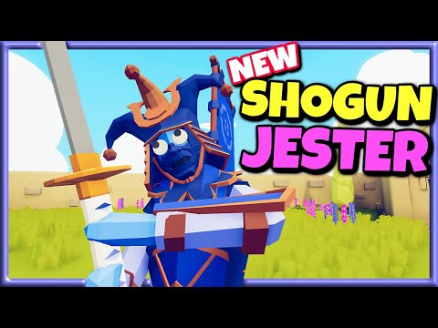New Shogun Jester vs Every Faction - TABS Gameplay Unit Creator Update