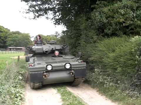 cvrt sabre 04 fd 40 at start of trail at Blood hill