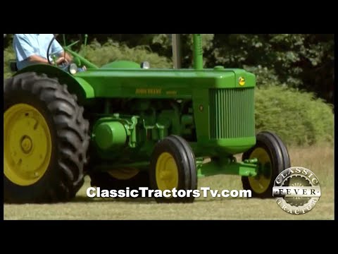John Deere's FIRST DIESEL Tractor - John Deere Model R & John Deere 80
