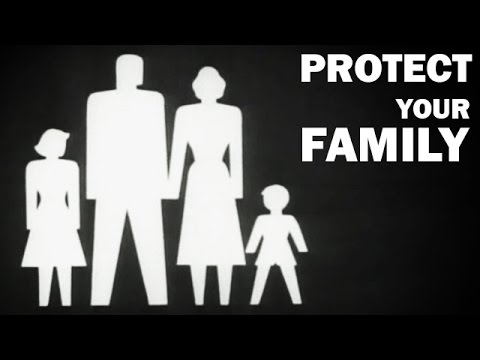 How to Protect Your Family and Home in a Nuclear Attack | 1950s Educational Film