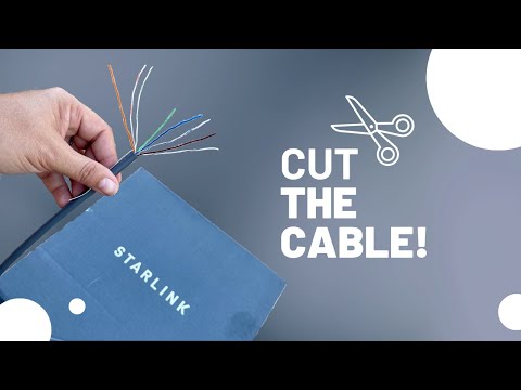 Cutting the Cord – Modify Your Starlink Cable
