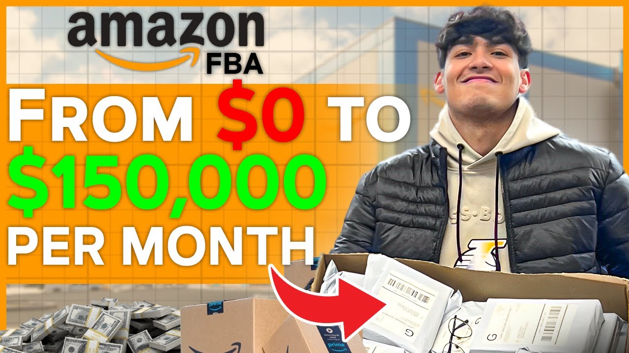 This College Student Sells $150,000/Month On Amazon FBA (How)