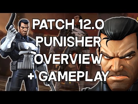 Patch 12.0 Punisher Overview + Gameplay - Marvel Contest Of Champions