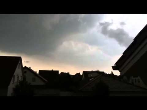 Riesen Hagel Teil 1 in (Hannover - Sehnde) 27.07.13