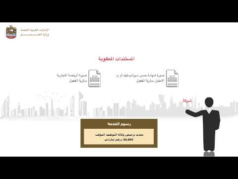 تجديد ترخيص وكالة التوظيف المؤقت