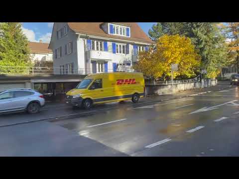 Busfahrt nach Ostermundigen / Bern Schweiz